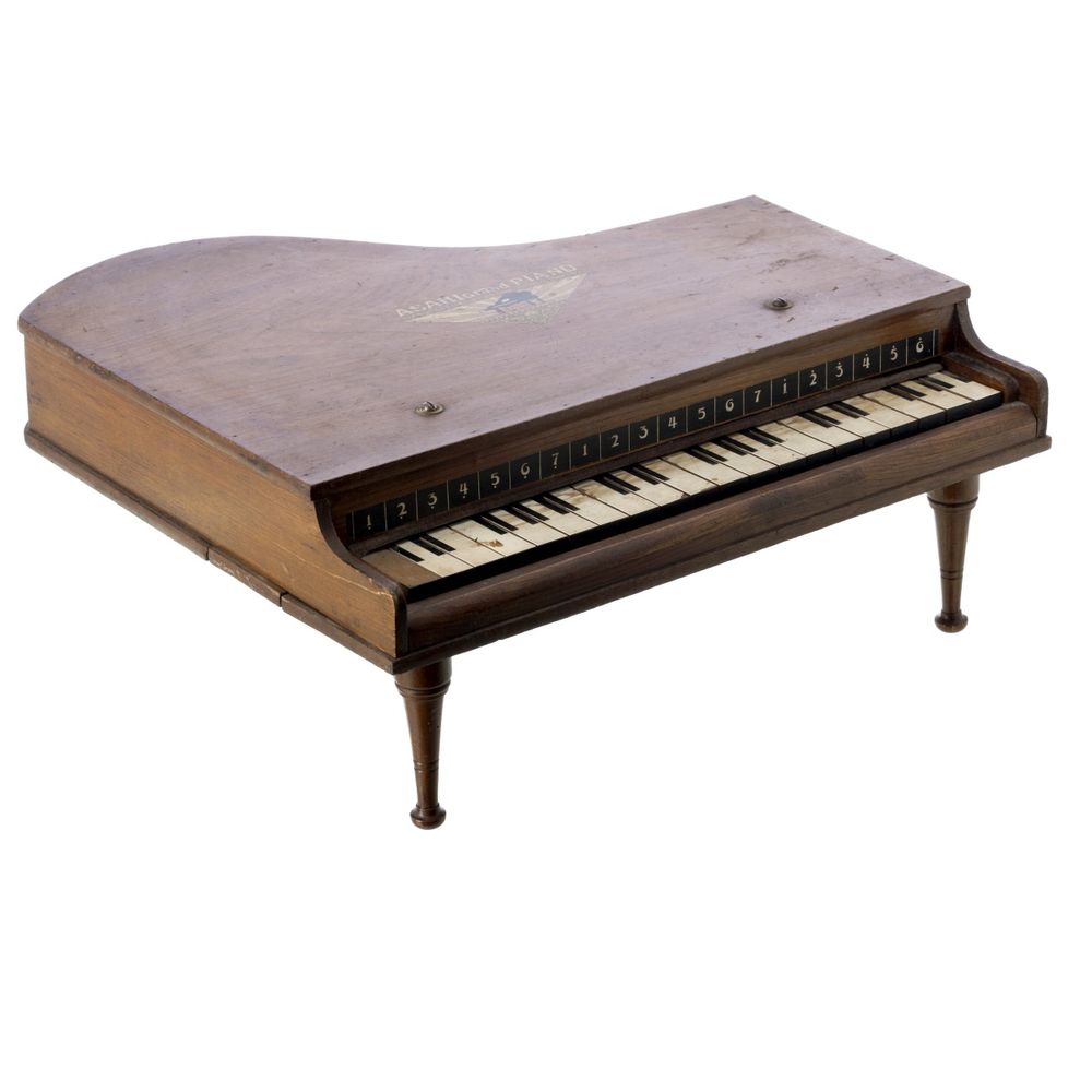 Miniatura de piano de cauda Asahi