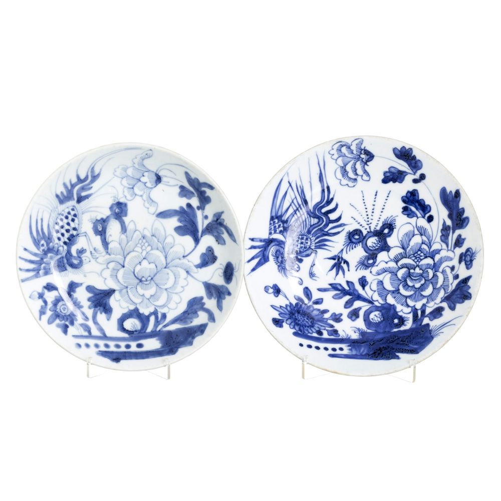 Porcelana oriental - Dois pratos