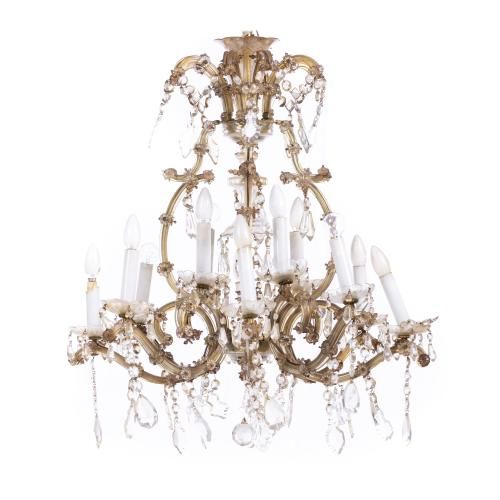 Iluminação - Lustre - Século XIX