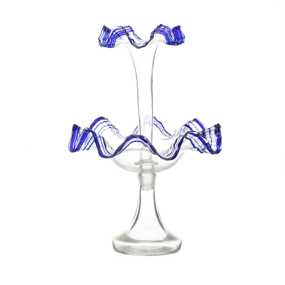 Cristal e vidro - Centro de mesa fruteiro em vidro soprado - Século XI