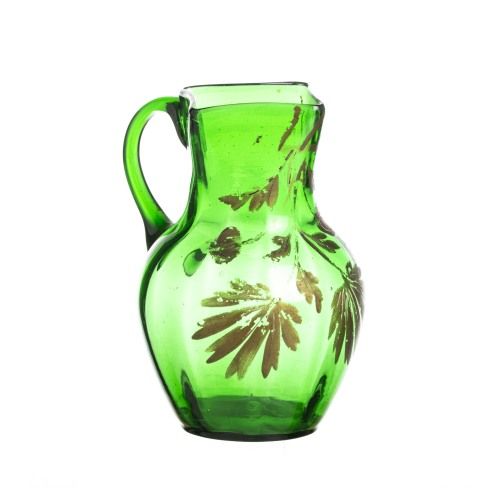Cristal e vidro - Caneca em vidro soprado - Século XIX