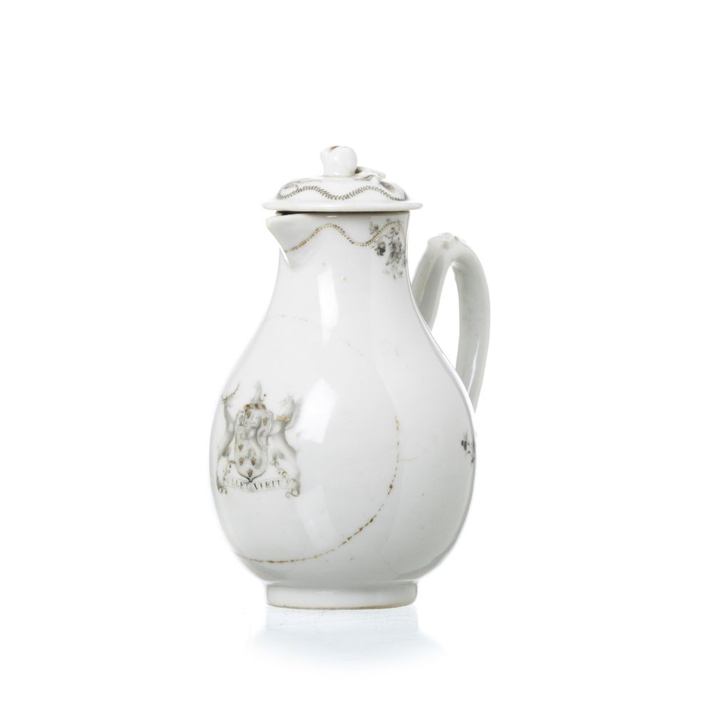 Porcelana oriental - Leiteira com tampa - Companhia das Índias