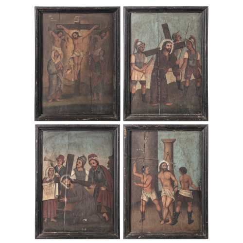 Quatro Passos da Via Sacra - Século XVIII