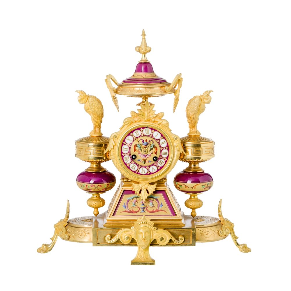 Relógio de mesa império - Século XIX