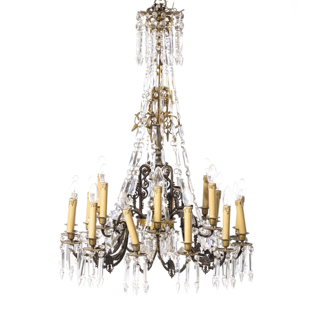 Iluminação - Lustre - Século XIX