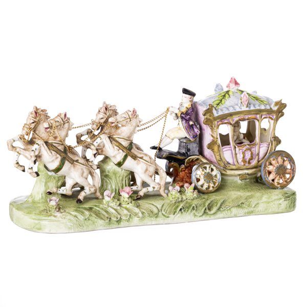 Carruagem com cavalos
