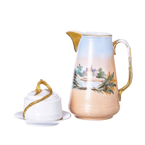 Caneca e manteigueira - Vista Alegre