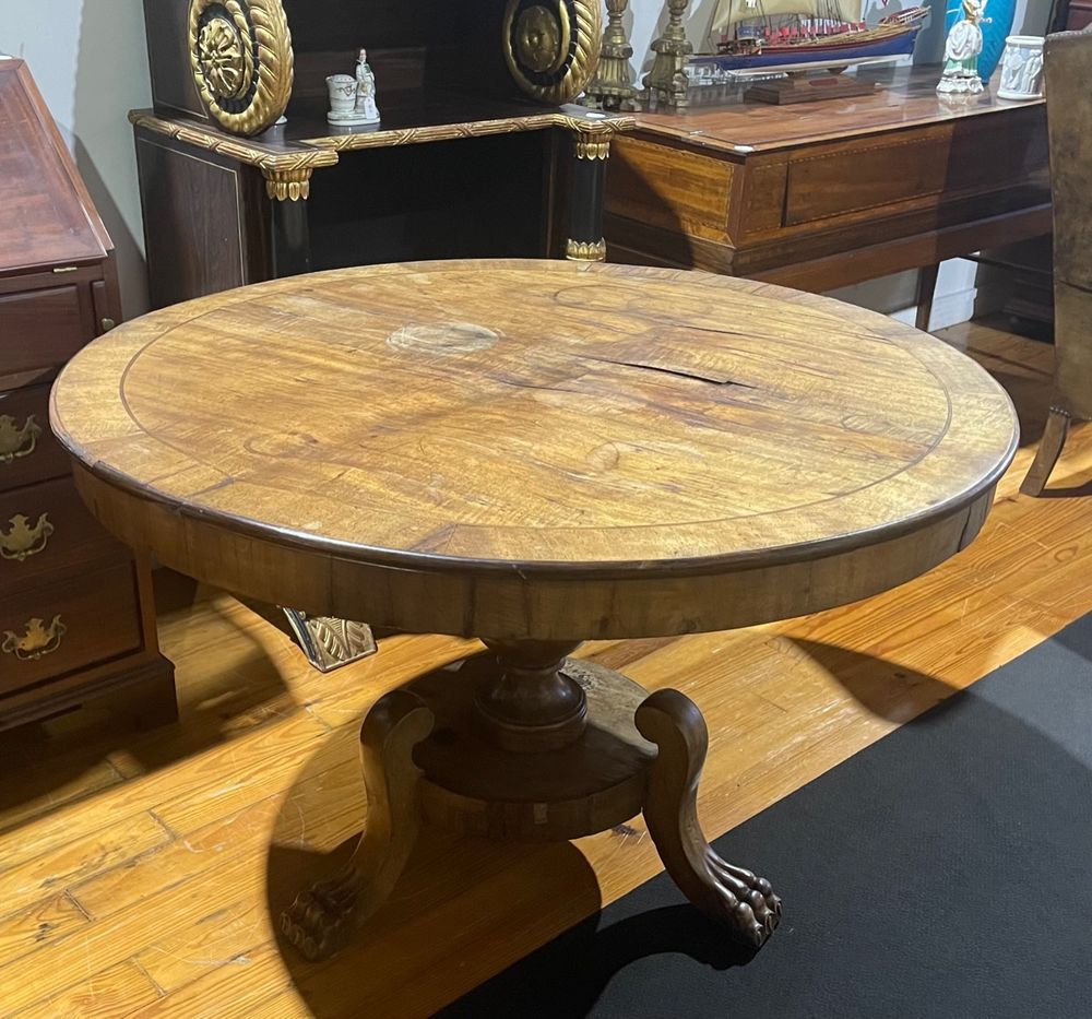 Mesa - breakfast-table victoriana em vinhático