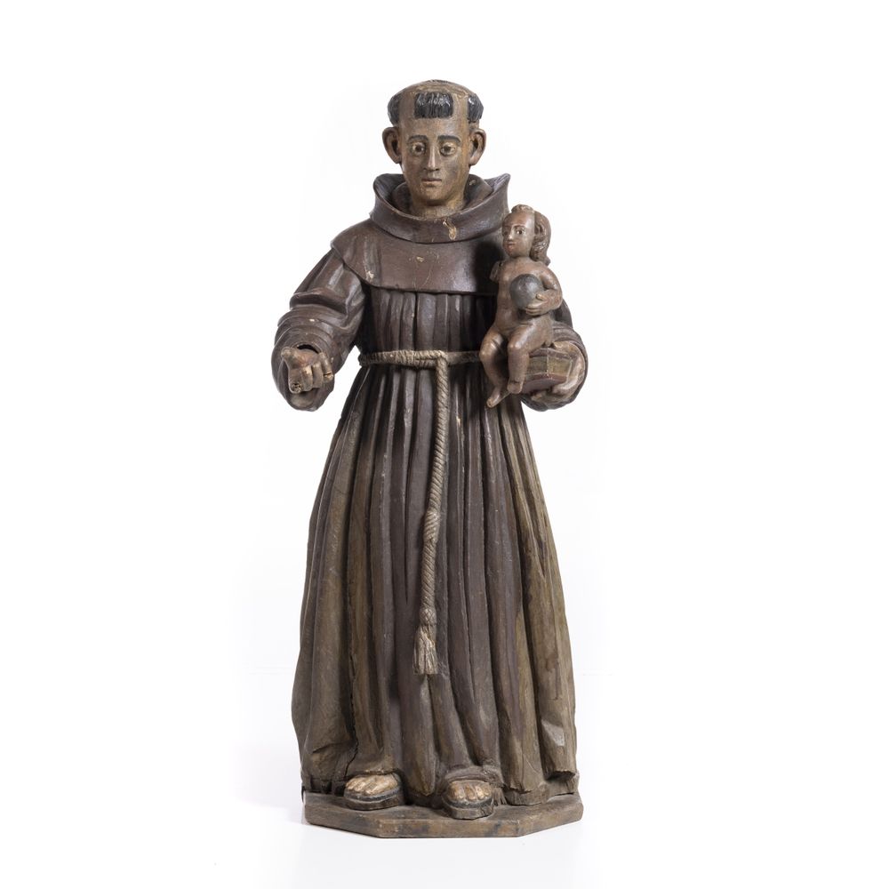 Santo António com o menino Jesus - Século XVIII