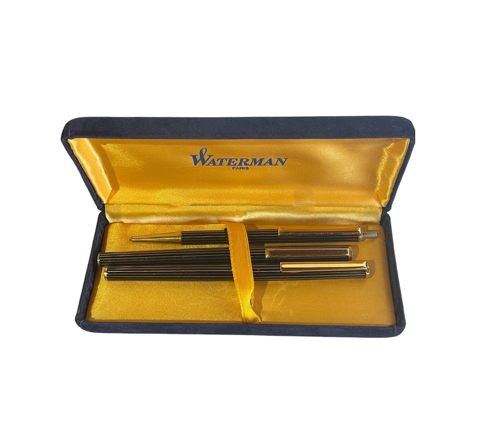 Conjunto de três canetas Waterman