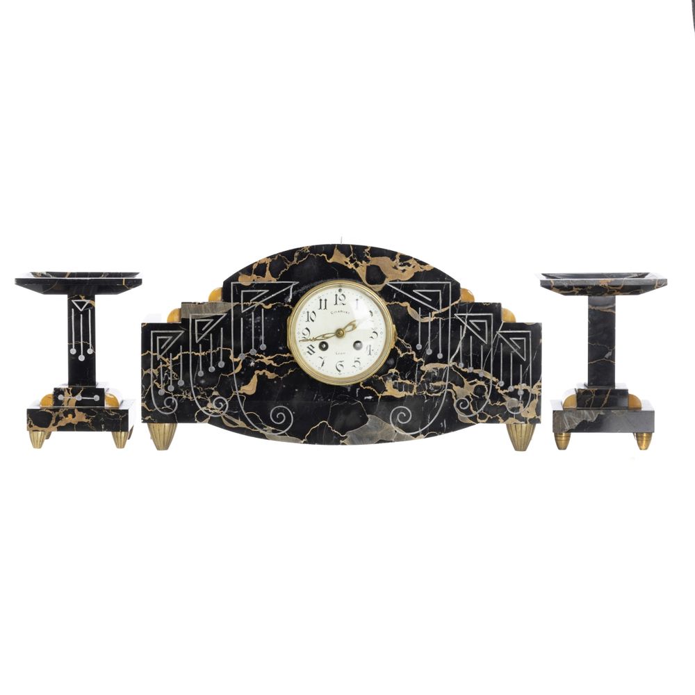 Garniture Art Deco - Charvet Lyon