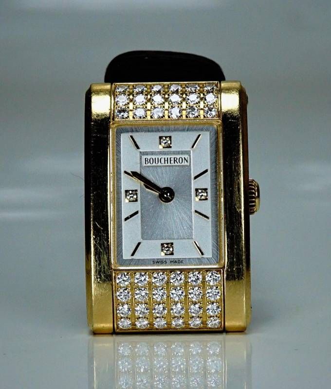Relógio Vintage Schweizer Boucheron de Ouro 18K
