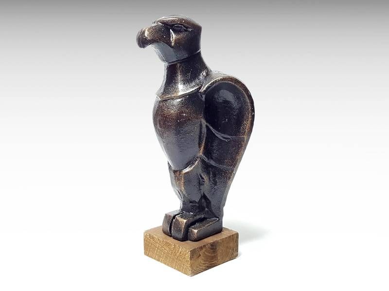 Escultura de ferro fundido - Águia alemã - Art Deco