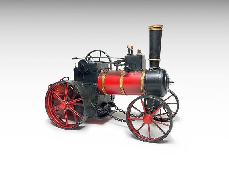 Modelo de metal - Comboio a vapor vintage