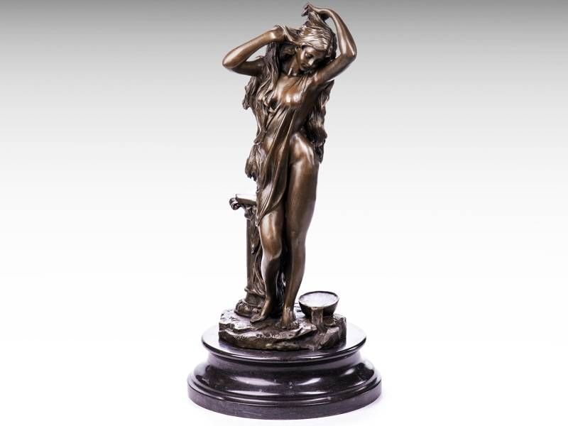 Escultura de bronze - Ninfa