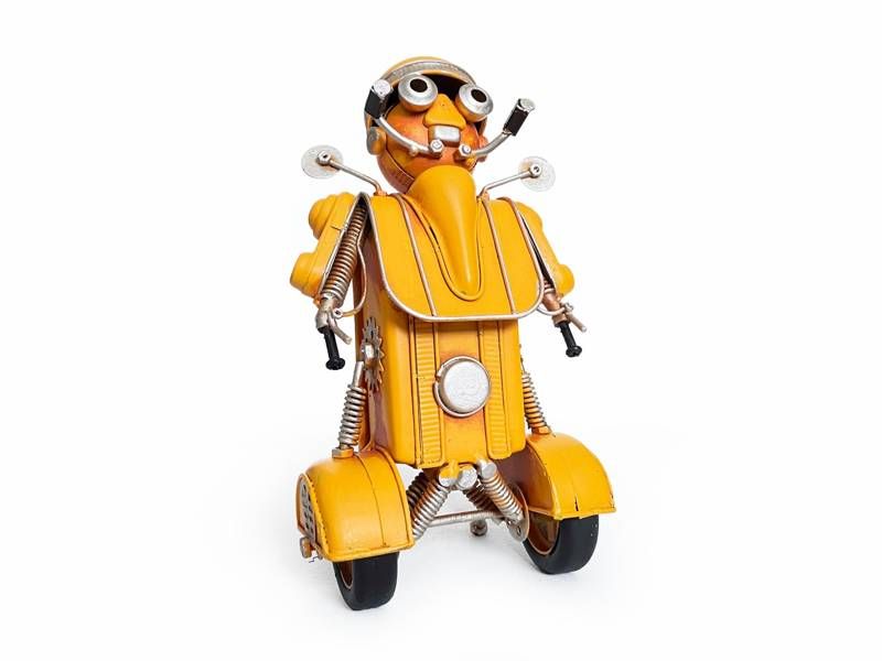 Modelo de metal - Robô scooter