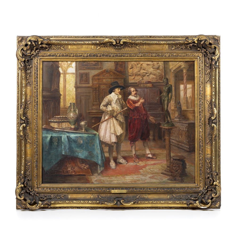 Alex de Andreis - Chez L'Antiquaire - 1926 assinada