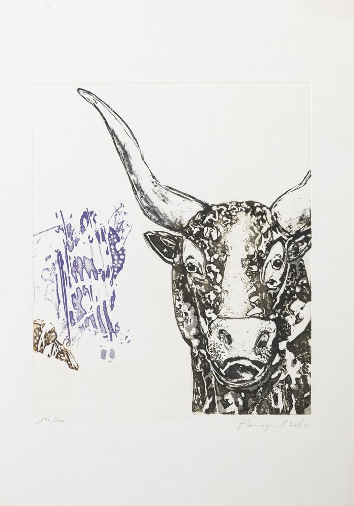 Serigrafia - Henrique Do Vale - 1994 (assinada)