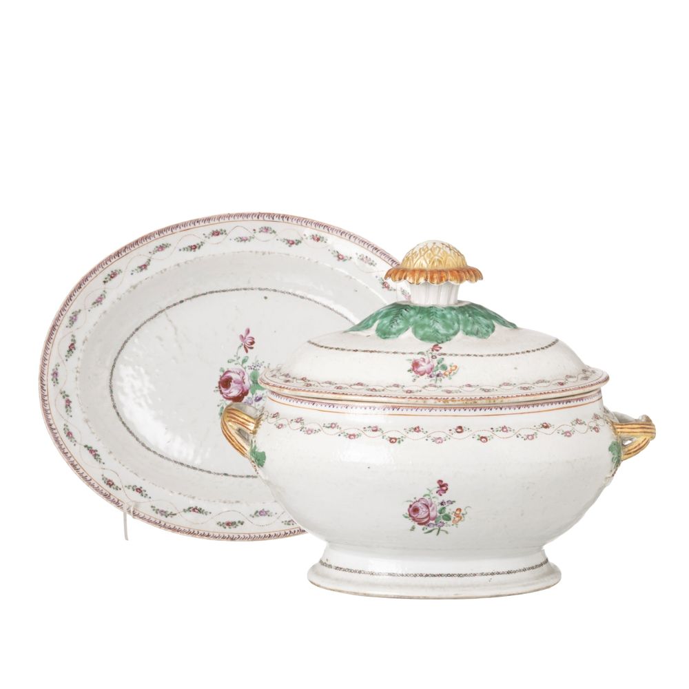 Porcelana chinesa - Terrina - Companhia das Índias - Século XVIII