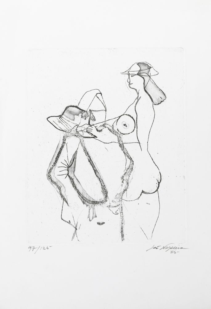 Serigrafia - Rolando Sá Nogueira -1985 (assinada)