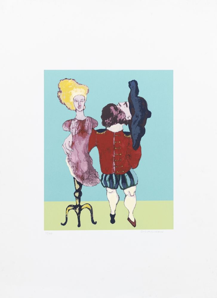 Serigrafia - Evelina Oliveira - 2006 (assinada)