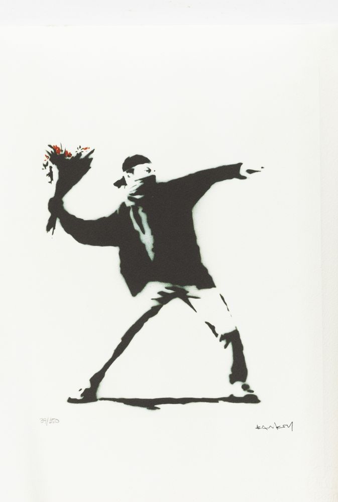Serigrafia - Banksy (assinada)