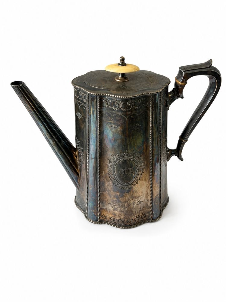 Banho de prata - Cafeteira
