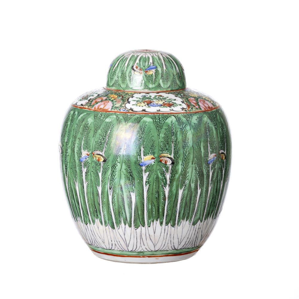 Porcelana chinesa - Pote de gengibre
