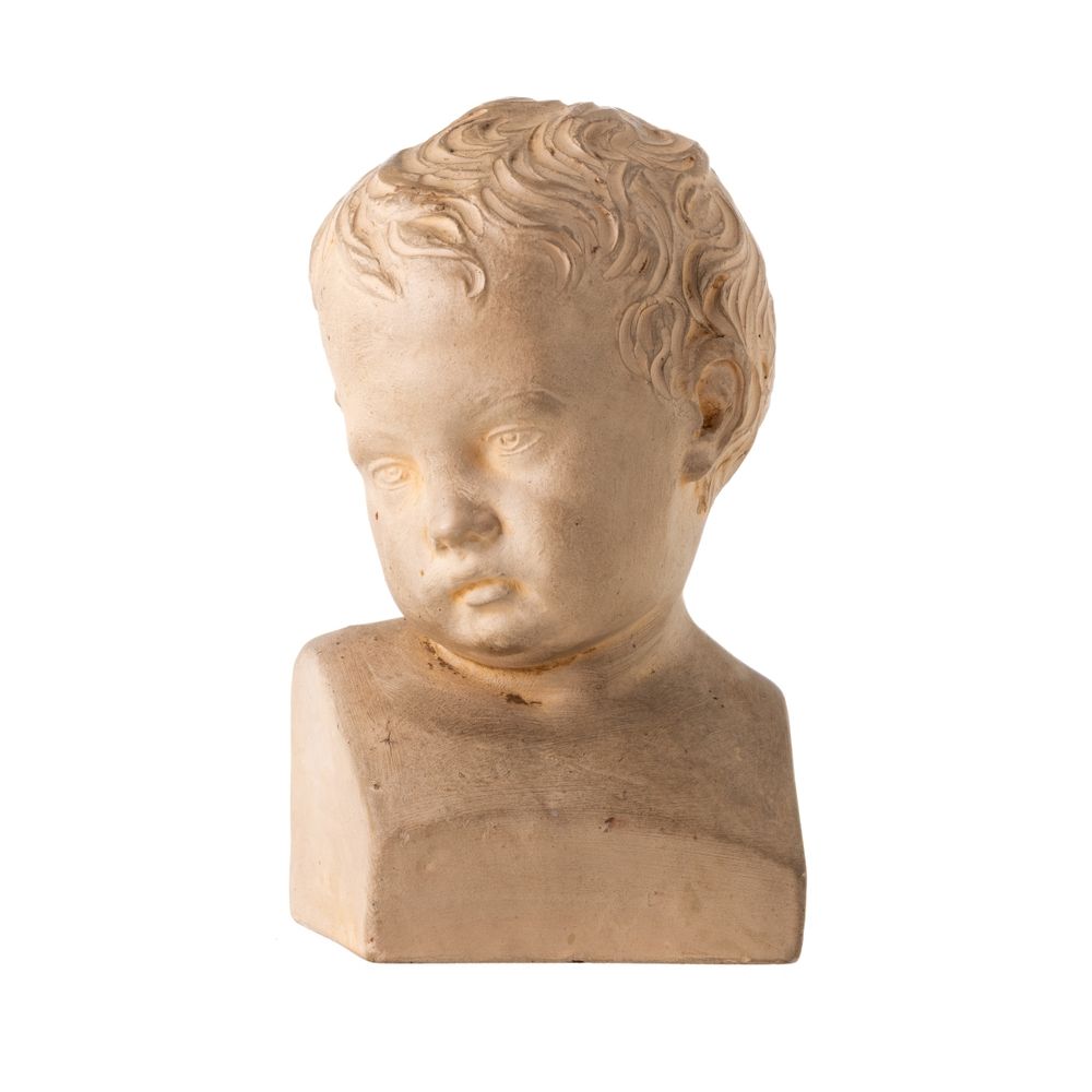 Busto de menino - Século XIX (assinado)
