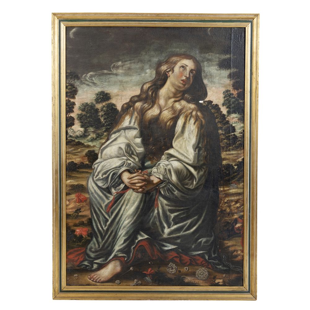Maria madalena penitente - Século XVII - 162 cm