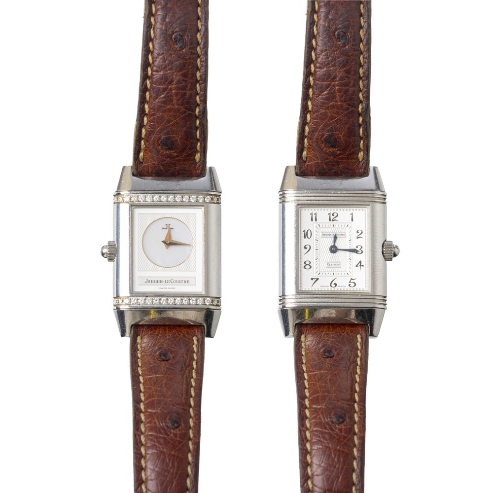 Relógio Jaeger-Lecoultre, reverso com diamantes